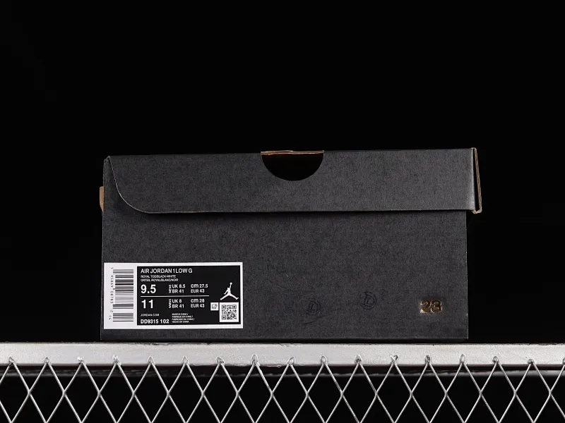 All categories Air Jordan Jordan series basketball shoes Air Jordan 1 Low Z version Air Jordan 1 Low Golf "Royal Toe" AJ1 Joe 1 new golf version black and blue toe DD9315-102